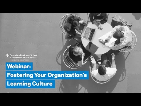 Fostering Your Organization’s Learning Culture