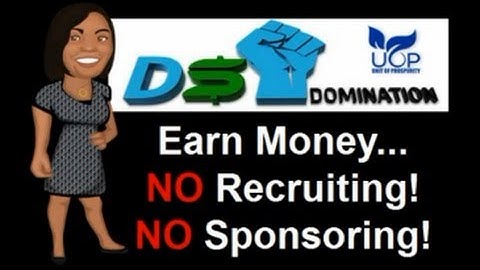 DS Domination Q&A FAQ | Can You Really Make Money From Home With DS Domination Without Recruiting?