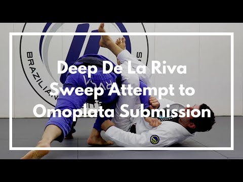 Deep De La Riva Sweep Attempt to Omoplata Submission