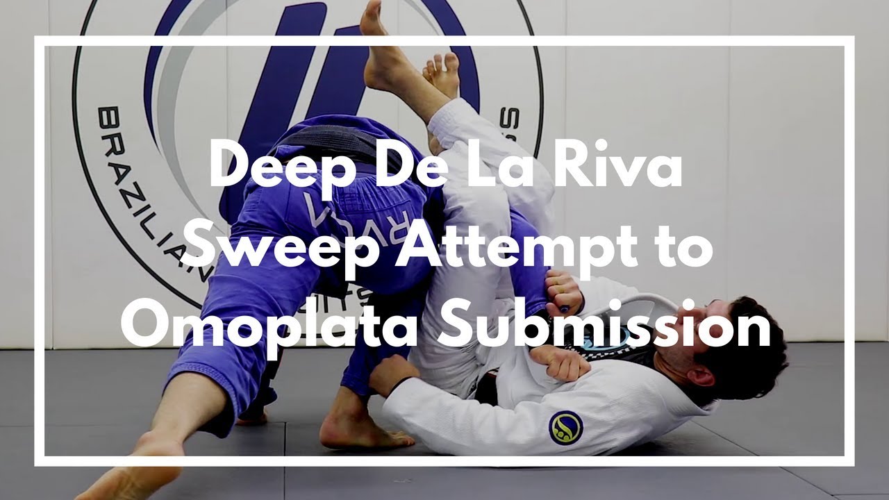 Deep De La Riva Sweep Attempt to Omoplata Submission - YouTube