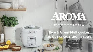 L'aroma Professional Digital Rice & Grain Multicooker - 4 qt