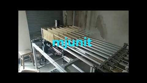 mjunit XYZ 3 axis linear module guide rail for noodle automatic  machine, stepper or servo motor