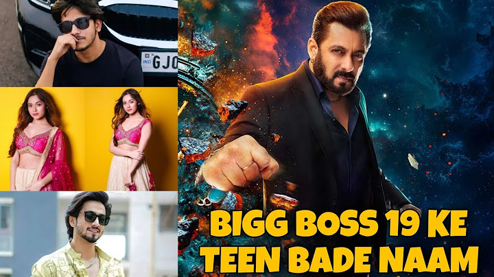 BIGG BOSS 19 Ke Teen Bade Naam Purav jha Mr faisu jannat zubair