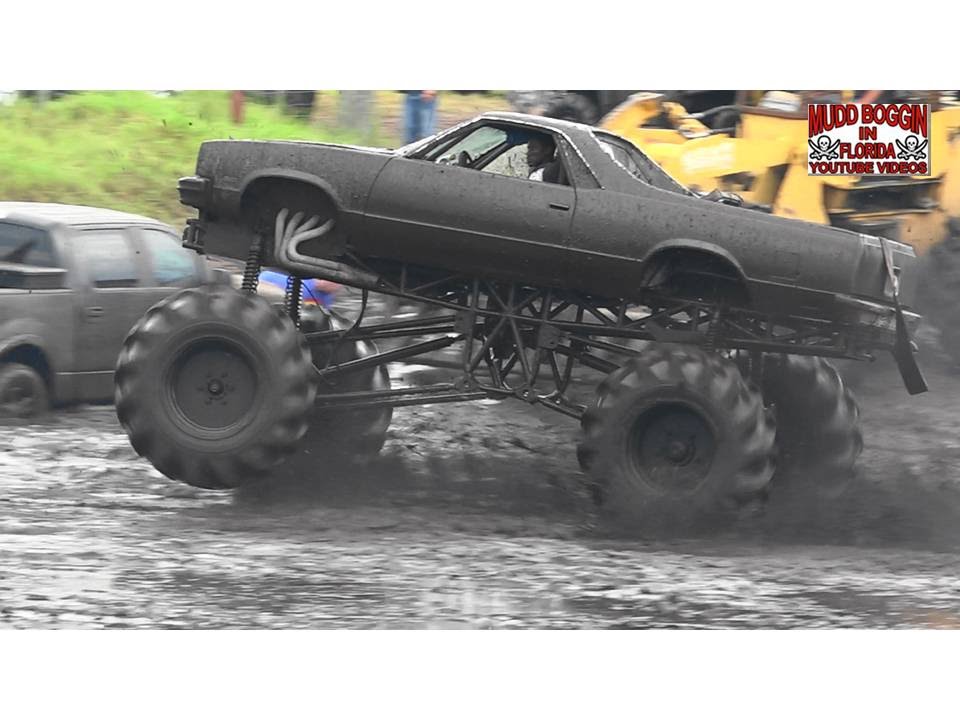 el camino mega truck officially in charge beatin on the bog at hog waller youtube el camino mega truck officially in charge beatin on the bog at hog waller