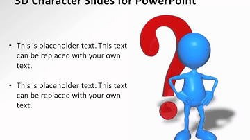 CrystalGraphics 3D Character Slides for PowerPoint - Question Mark