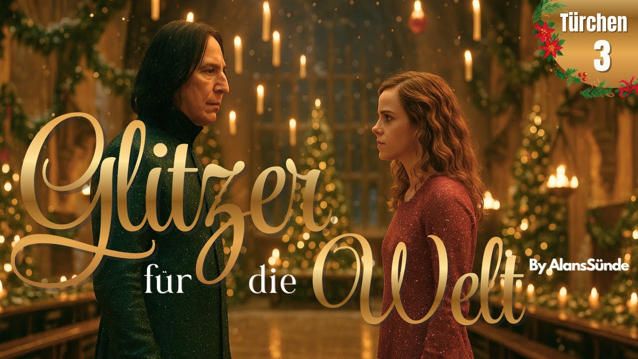 Glitzer für die Welt ✨ Snamione - Severus & Hermione - FanFiction Hörbuch | Adventskalender Tür 3