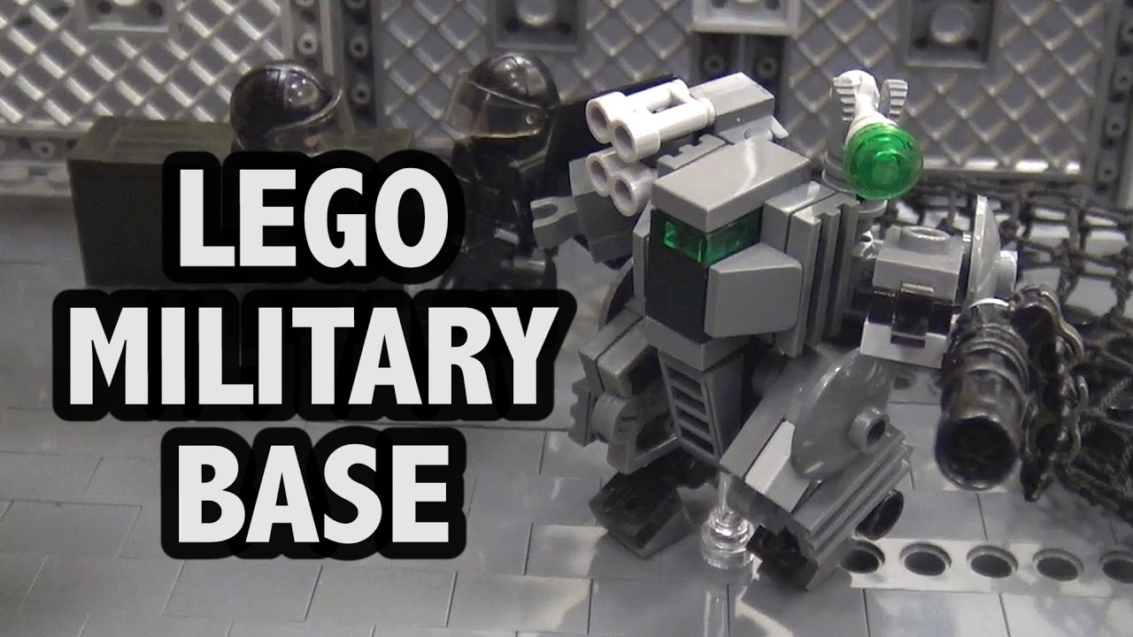 LEGO Futuristic Military Base Battle 