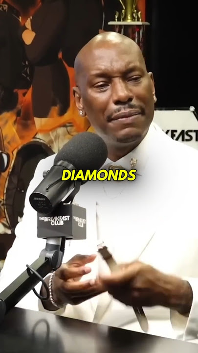 Tyrese with Fake/cheap Jewelry on the breakfast club