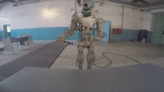 Робот Федор. Работа над выполнением практических задач. Robot Fedor