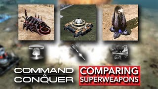 COMMAND & CONQUER  SUPERWEAPON COMPARISON | C&C Tiberium Wars [2020]