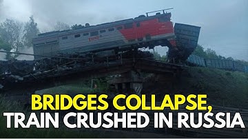 Russia Bridge Collapse | Deadly Bridge Blasts Rock Russia: 7 Killed in Bryansk & Kursk Explosions