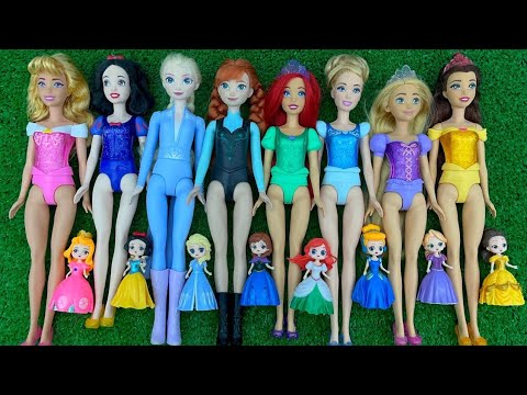 Elsa Doll Hair Makeover mation DIY Miniature Ideas for Barbie - Wig, Dress, Faceup, and More!#funny
