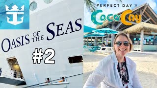 Royal Caribbean Oasis of the Seas | Coco Cay | Aqua Show