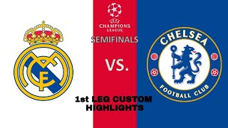 REAL MADRID VS CHELSEA FC 1ST LEG CUSTOM HIGHLIGHTS ON STICKMAN SOCCER 2018 screenshot 5