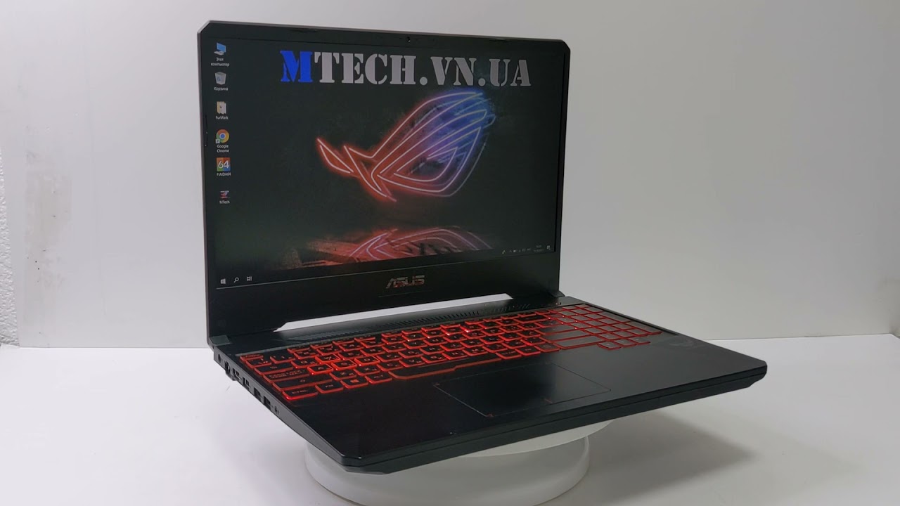 Ігровий ноутбук Asus FX505GE/i7-8750H/8Gb/250SSD/GTX1050Ti-4GB CN19266