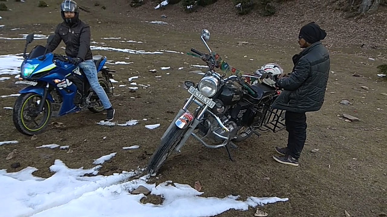 Bullet Ride on snow(1) - YouTube