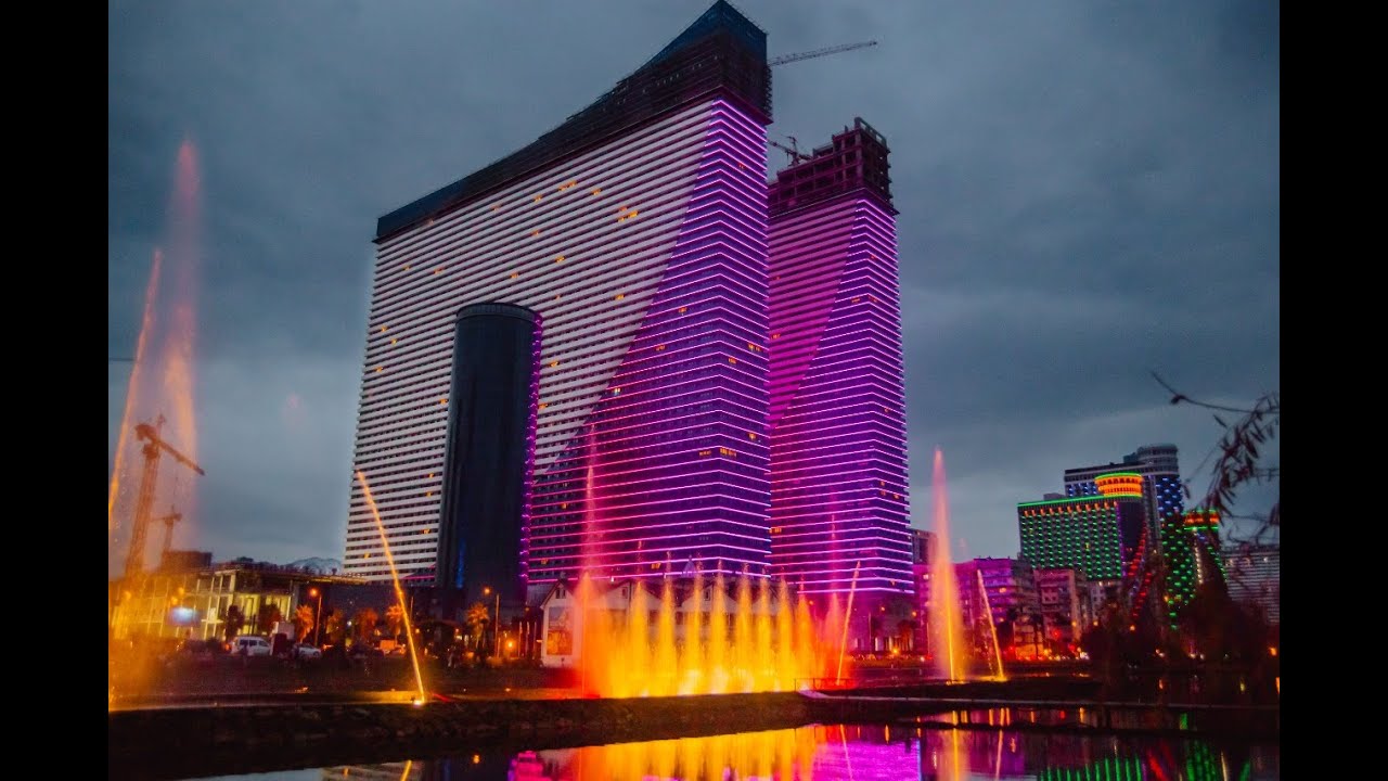 Orbi City,Twin Towers Батуми, блок А, 45 м2,стиральная машина,отопление,микроволновка,вид на фонтаны