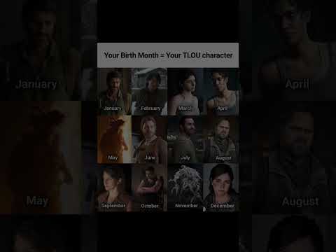 what's your birth month? #thelastofus #thelastofuspart2 #explore #ytshorts