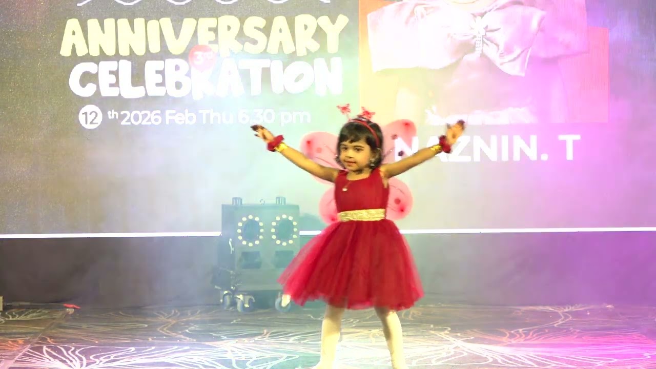 3rd Anniversary Celebration | Butterfly Dance | Crayon Kids Muttippalam