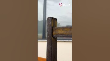 Canopy frames welding #metal #welding #metalwork #hacks