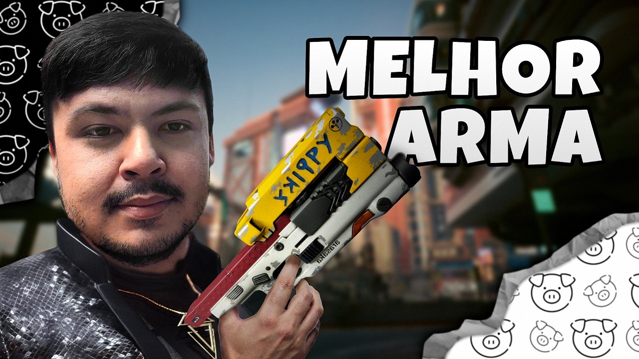 PEGUEI A MELHOR ARMA DO CYBERPUNK 2077