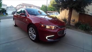 2018 Chevrolet Malibu LT startup, engine and in-depth tour