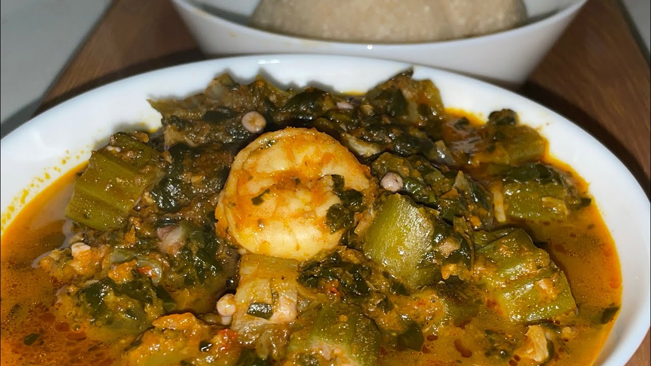 Easy Nigerian Okra Soup Recipe For Weight loss Healthy Nigerian Stew