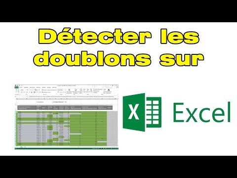 Vidéo: Comment trouver des doublons dans un classeur Excel ?