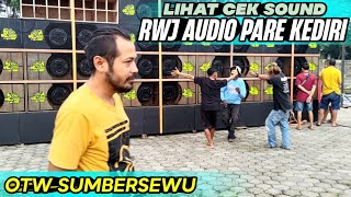 RWJ CEK SOUND PERSIAPAN SUMBERSEWU