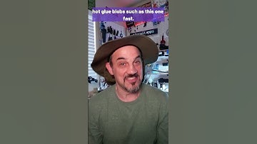 How to dry hot glue quickly #hotglue #gluegunhacks #circuitapps