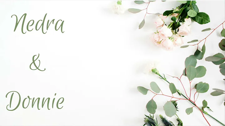 Nedra and Donnie Wedding