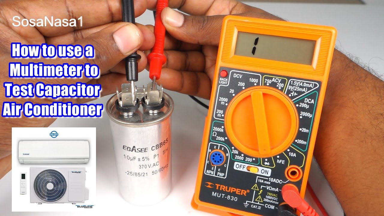 How To Test An Air Conditioner Capacitor www.youtube.com
