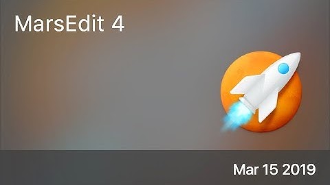 SCOM0821 - MarsEdit 4 - Preview
