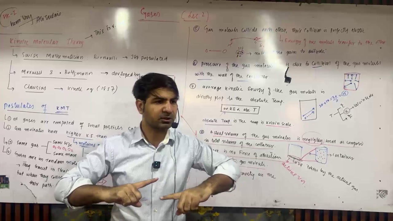 Liquids lec 2 Kinetic Molecular Theory