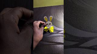 Diy Paper Rabbit 🐰#diy #craft #papercraft #shorts #rabbitcraft #art