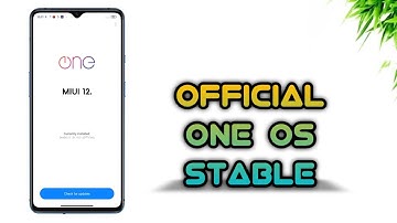 STABLE - OFFICIAL One OS MIUI 12.6 | Redmi Note 8