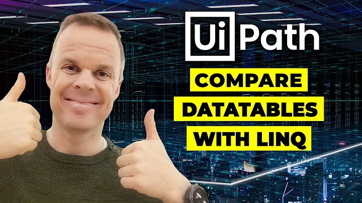 UiPath | Compare two Excel Sheets (/Data Tables) using C# LINQ | Tutorial