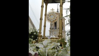 SANTA MISA Y PROCESIÓN EN LA SOLEMNIDAD DEL CORPUS CHRISTI. PLAZA DEL PRINCIPE. JUEVES 30/05/2024