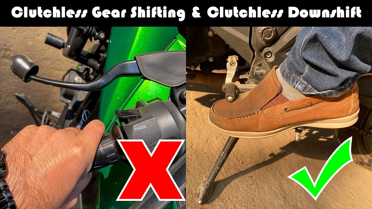 Bina Clutch Ke Gear Change Karna Sikhe Clutchless Gear Shifting