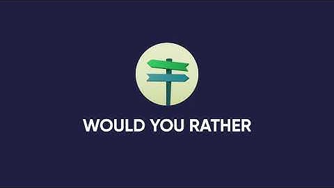 Would You Rather | Remote Team Building & Virtual Icebreakers | Brightful Games