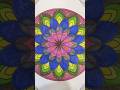 #art#shortsvideo#coloring#mandalaart#timelapse#mandala#justvibing