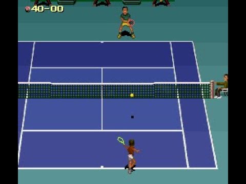 Jimmy Connors Pro Tennis Tour (SNES) Playthrough/Longplay