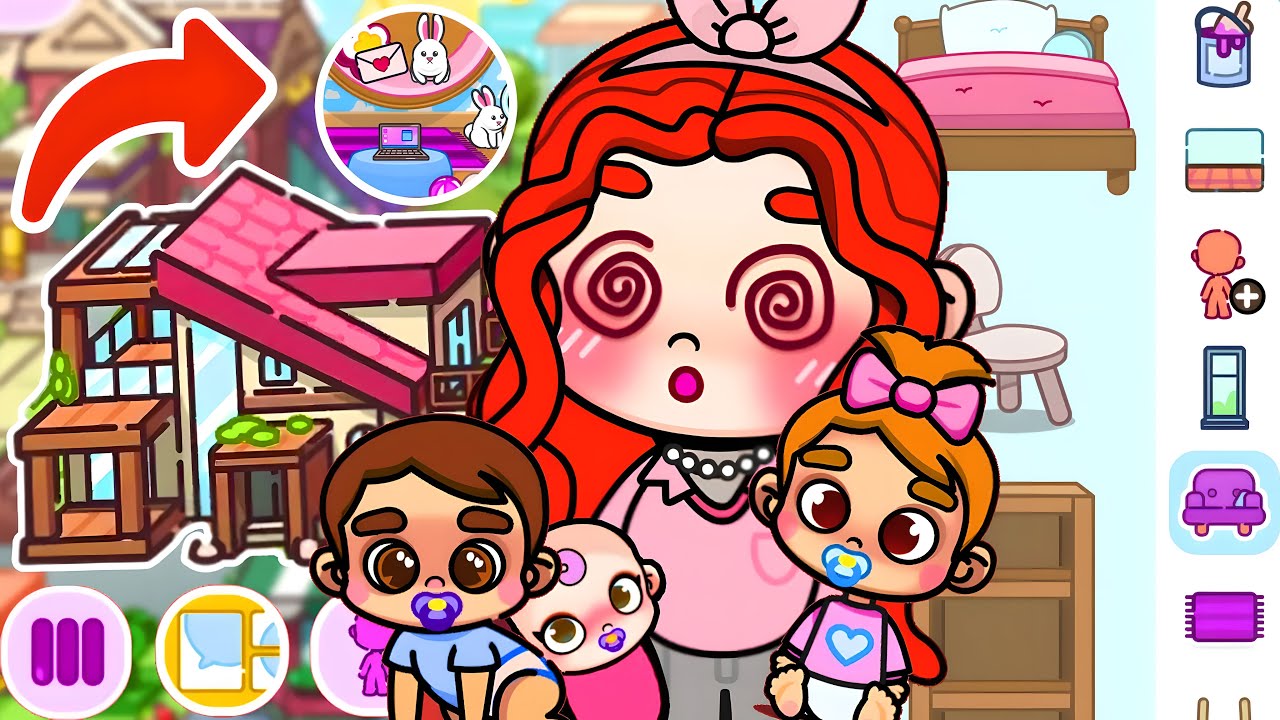 ШОК!!! 😱 СТРОИМ СВОЙ ДОМ и ЗАВОДИМ СЕМЬЮ В AVATAR WORLD! 🏡🤰🍼 ЛУЧШЕ, ЧЕМ ТОКА БОКА?!