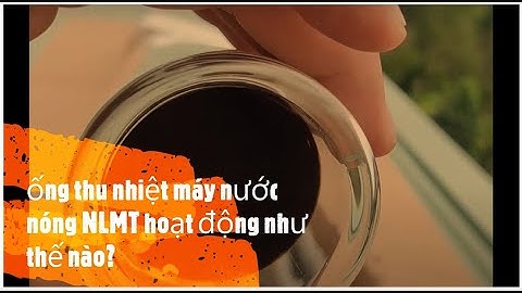 Ống thu nhiệt , Ống chân không làm nóng nước như thế nào?