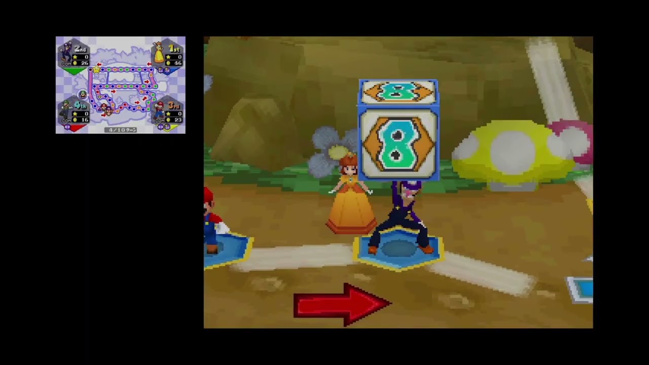 マリオパーティDS デイジーで行くストーリーモード ドンキーコングのせきぞう