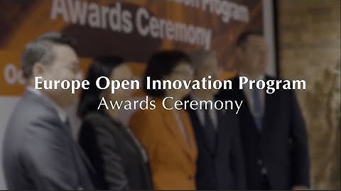Europe Open Innovation Program Awards Ceremony 2024