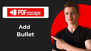 How To Make Bullet In PDFescape (2026 Guide)