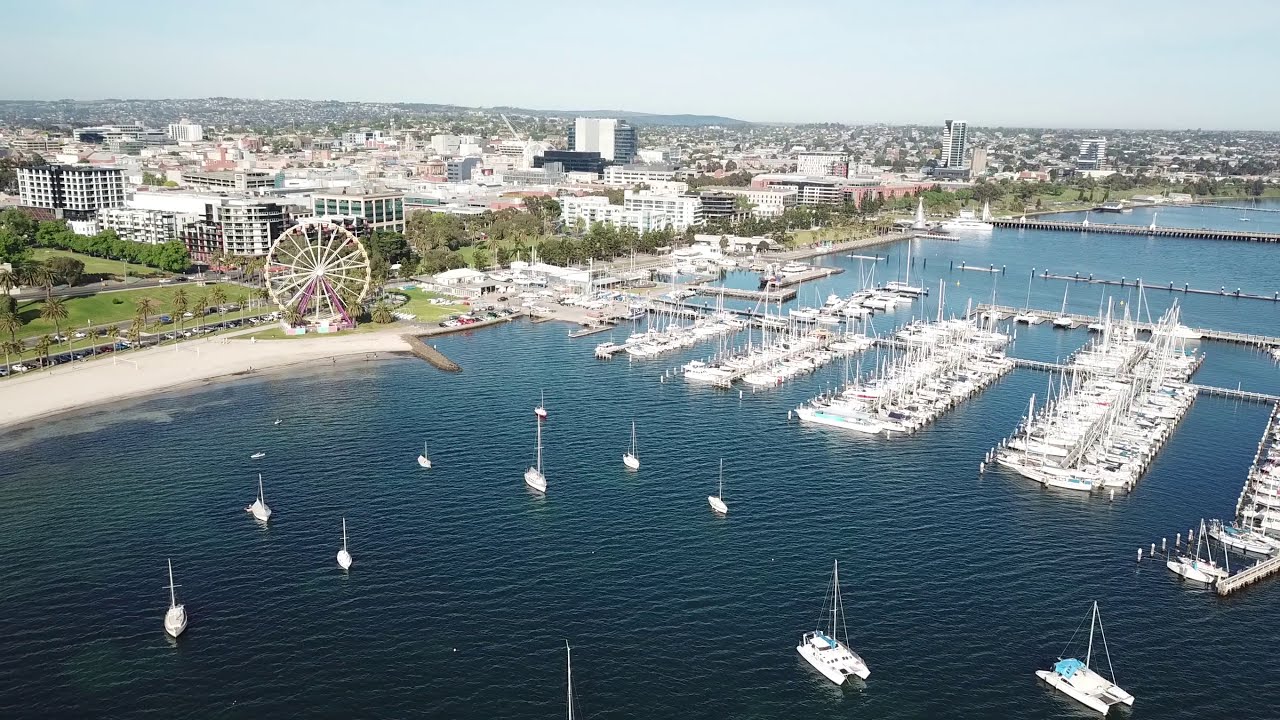 Geelong waterfront - DJI Mavic Pro