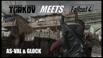 [Fallout 4] Modded Gameplay: Raid on Andrew Station with AS-Val and Full-auto Glock