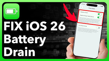 FIX Your iPhone Battery DRAIN on iOS 26!
